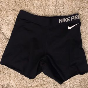 black nike pros